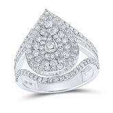 17/8CTW-DIA NK LADIES RING